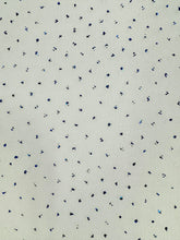 Tutu Net - 54-inches Wide White with Small Royal Blue Sparkle Dots Special Purchase!